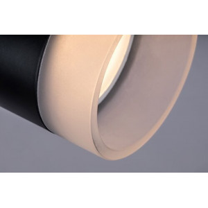 Spot bara Toras 3xGU10 metal/lemn stejar/negru Rabalux