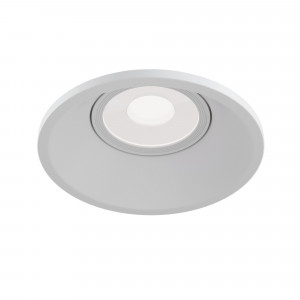 Spot incastrat Dot 1xGU10 metal alb Maytoni DL028-2-01W