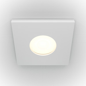 Spot incastrat Stark 1xGU10 metal alb Maytoni DL083-01-GU10-SQ-W