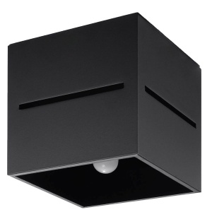 Spot Lobo 1xG9 metal negru patrat