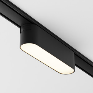 Spot magnetic sina Basis LED metal negru TR080-1-6W3K-B