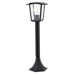 Stalp exterior Taverna 1xE27 metal/acril negru Rabalux