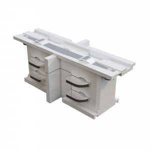 Accesoriu sina 3C Conector liniar acril alb TRA005CI-31W
