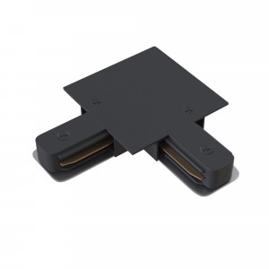 Accesoriu sina incastrata Conector L metal negru