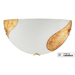 Aplica Art gold 1xE27 acril alb/auriu Rabalux RBL1940