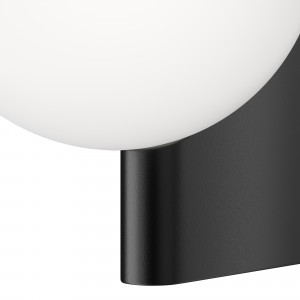 Aplica Avant-garde 1xG9 metal/sticla negru/alb Maytoni
