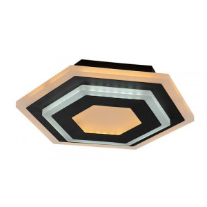 Aplica Bitsi LED 23W metal/acril negru/alb Rabalux