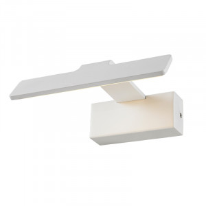 Aplica Corto LED 6W 420 lumeni metal/acril alb sablat Italux