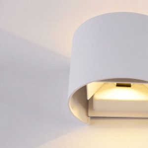 Aplica exterior Fulton LED metal alb Maytoni