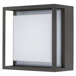 Aplica exterior Mendoza LED 6.5W metal/acril antracit/alb Rabalux