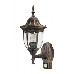 Aplica exterior Milano 1xE27 metal/sticla auriu antichizat Rabalux RBL8370
