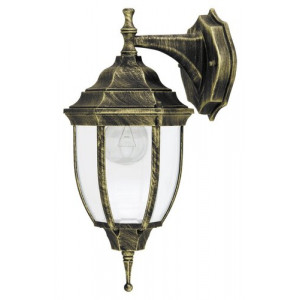 Aplica exterior Nizza 1xE27 metal/sticla auriu antichizat Rabalux RBL8451