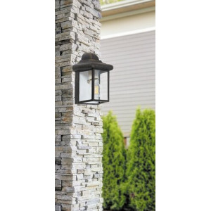 Aplica exterior Norvich 1xE27 metal/sticla auriu antichizat Rabalux
