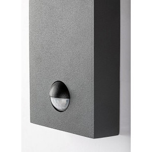 Aplica exterior Savano 1xE27 metal/acril antracit Rabalux