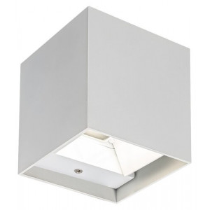 Aplica exterior Solin 1xG9 metal/acril alb Rabalux