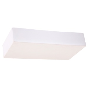 Aplica Taugan 2xG9 ceramica alb rectangular