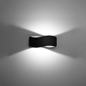 Aplica Tila 1xG9 metal negru rectangular - Img 3