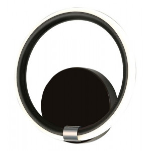 Aplica Willow LED 12W metal/acril negru/alb Rabalux RBL6969