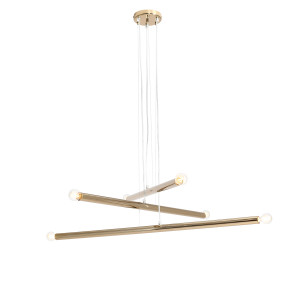 Candelabru Tubo 6xE14 metal auriu Aldex