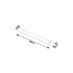 Corp liniar Drop Light LED 20W metal/acril alb Rabalux