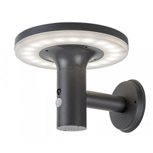 Lampa solara Alaska LED 10W metal/acril antracit/alb Rabalux