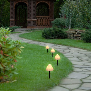 Lampa solara Skadar LED 2W acril negru/alb Rabalux
