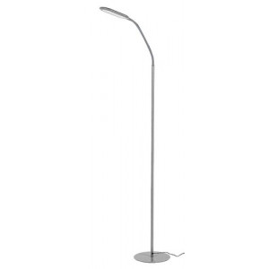 Lampadar Adelmo LED 10W metal/acril gri/alb Rabalux