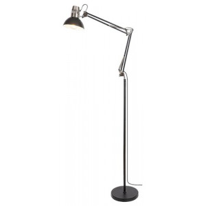 Lampadar Aristeo 1xE27 metal/acril negru Rabalux