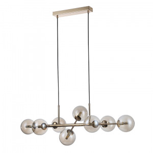Lustra Erimida 8xG9 metal/sticla alama Italux