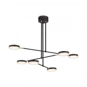 Lustra Fad LED 36W metal negru Maytoni
