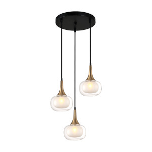 Lustra Konila 3xG9 metal alama Italux