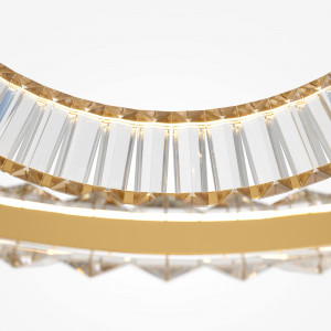Lustra Krone 2xLED metal auriu/transparent Maytoni