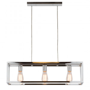 Lustra Sigalo 3xE27 metal crom Italux