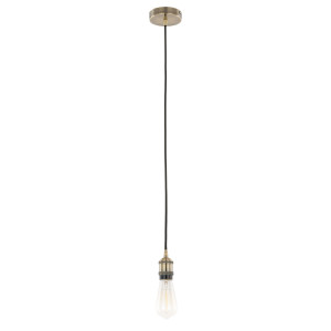 Pendul Classo 1xE27 metal bronz antichizat Italux