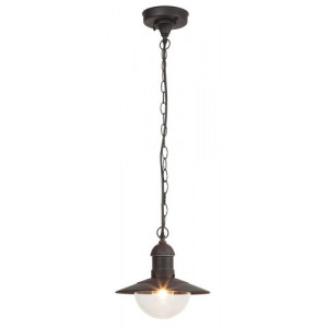 Pendul exterior Oslo 1xE27 metal/acril negru Rabalux