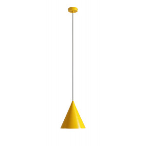 Pendul Form 1xE27 metal galben Aldex
