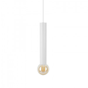 Pendul Marvi TR Dolores L 1xE27 metal/acril alb mat Italux