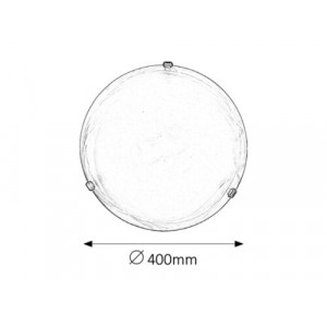 Plafoniera Alabastro 2xE27 metal/sticla alabastru Rabalux