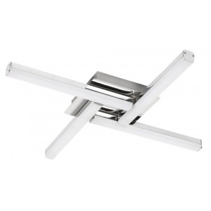 Plafoniera Antonia LED 24W metal/acril crom/alb Rabalux