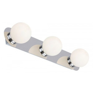 Plafoniera Becca 1xG9 metal/sticla crom/alb Rabalux