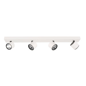 Plafoniera Boniva LED 5W 1200 lumeni metal alb/negru Italux