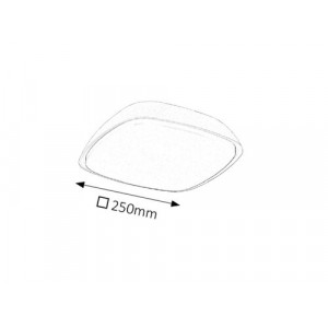 Plafoniera exterior Austin LED 20W metal/acril antracit/alb Rabalux