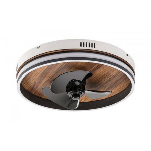 Plafoniera Faustine LED 30W metal/acril negru/alb Rabalux