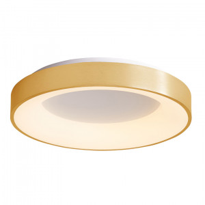 Plafoniera Giulia LED 50W 2750 lumeni metal/acril auriu Italux