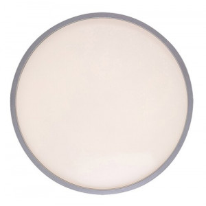 Plafoniera Larcia LED 18W acril argintiu/alb Rabalux