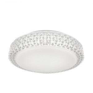 Plafoniera Moa LED metal/acril alb/transparent Zuma Line