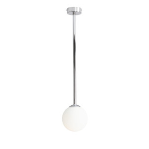 Plafoniera Pinne M 1xE14 metal/sticla crom Aldex