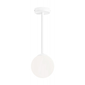 Plafoniera Pinne S 1xE14 metal/sticla alb Aldex