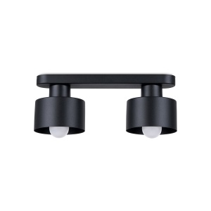 Plafoniera Savara 2xE27 metal negru