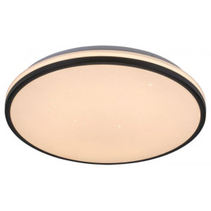 Plafoniera Slava LED 18W metal/acril negru/alb Rabalux